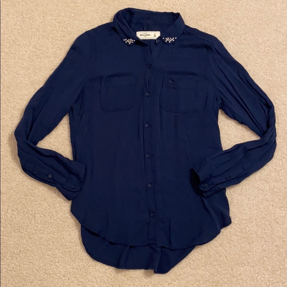 EUC Abercrombie button down shirt